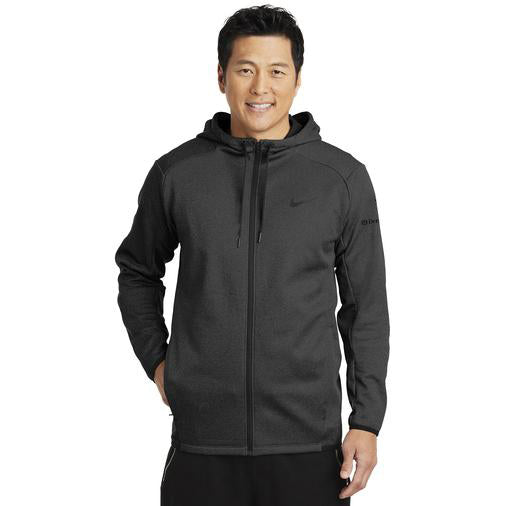 Nike therma discount hoodie zip up