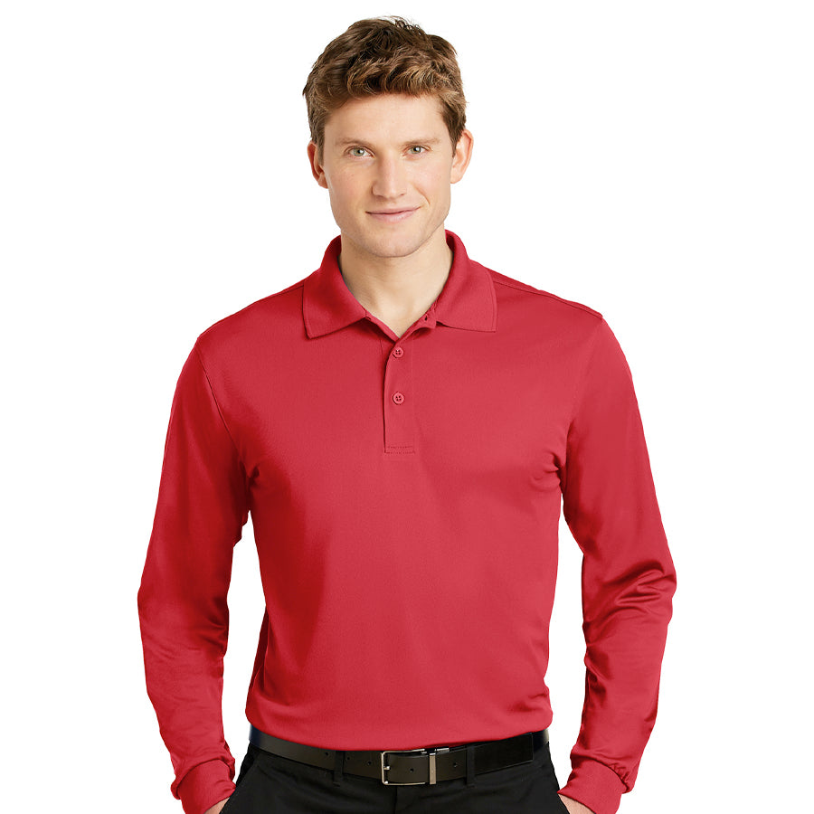 Sport-Tek® Long Sleeve Micropique Sport-Wick® Polo